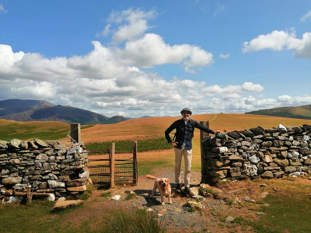 Walking the fells above Keswick